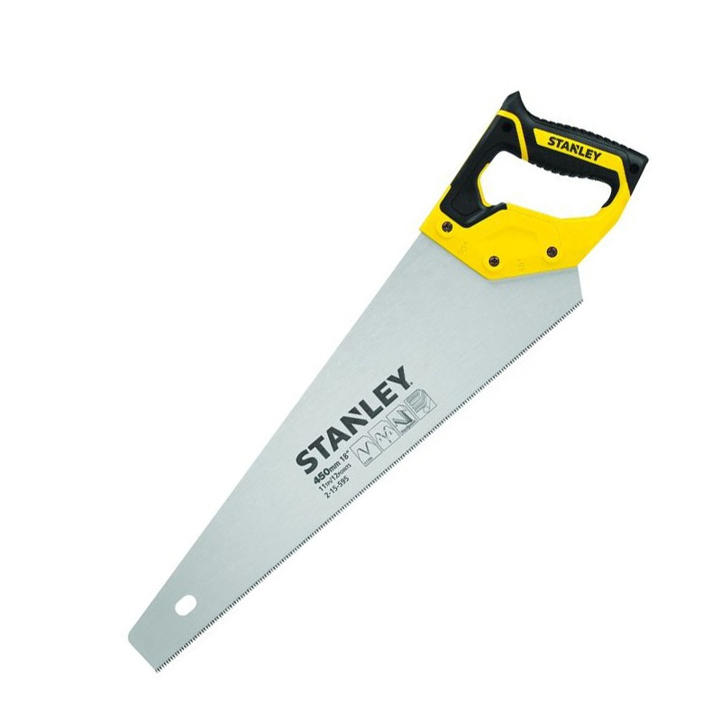 Scie égoïne jet-cut fine en 450 mm STANLEY Scie égoïne jet-cut fine en 450 mm STANLEY
