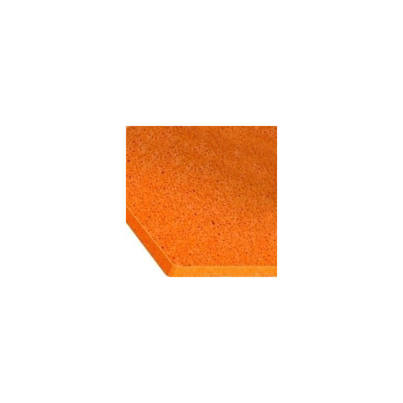 Plaque éponge orange grosse cellules Plaque éponge orange grosse cellules