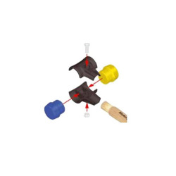 Maillet avec têtes amovible synthétique WIH430 Maillet avec têtes amovible synthétique WIH430