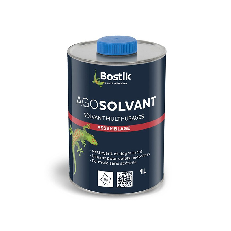 Bostik Agosolvant diluant néoprène et dégraissant Bostik Agosolvant diluant néoprène et dégraissant