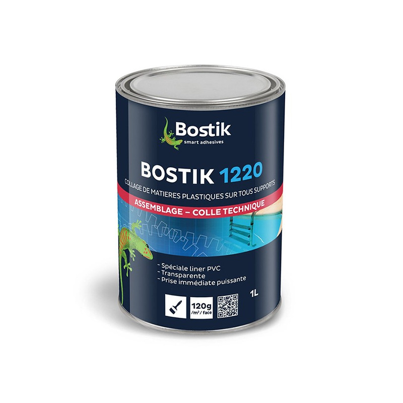 Bostik Colle 1220 néoprène spécial plastique Bostik Colle 1220 néoprène spécial plastique