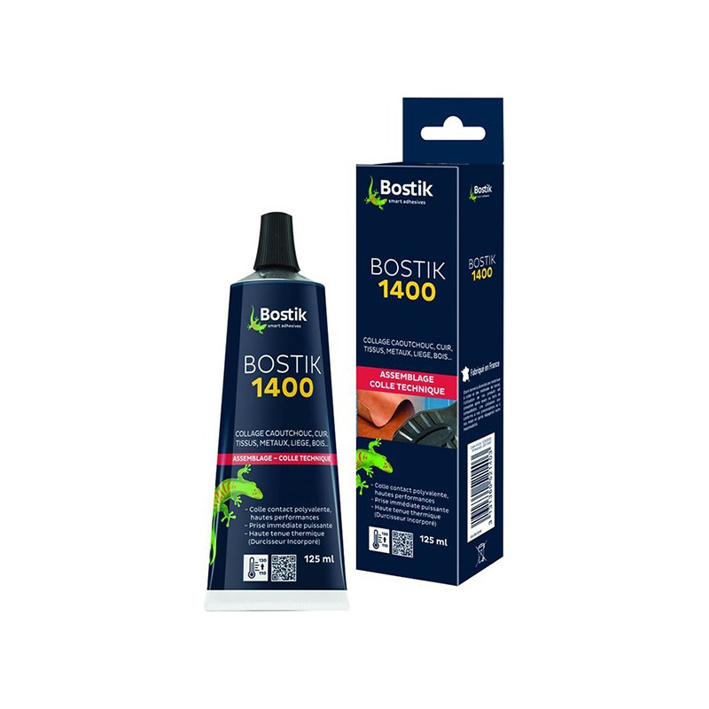 Bostik Colle 1400 néoprène polyvalente en tube Bostik Colle 1400 néoprène polyvalente en tube