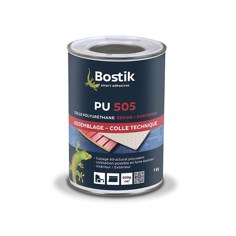 Bostik PU 505 + Durcisseur (en pot de 1 L) Bostik PU 505 + Durcisseur (en pot de 1 L)