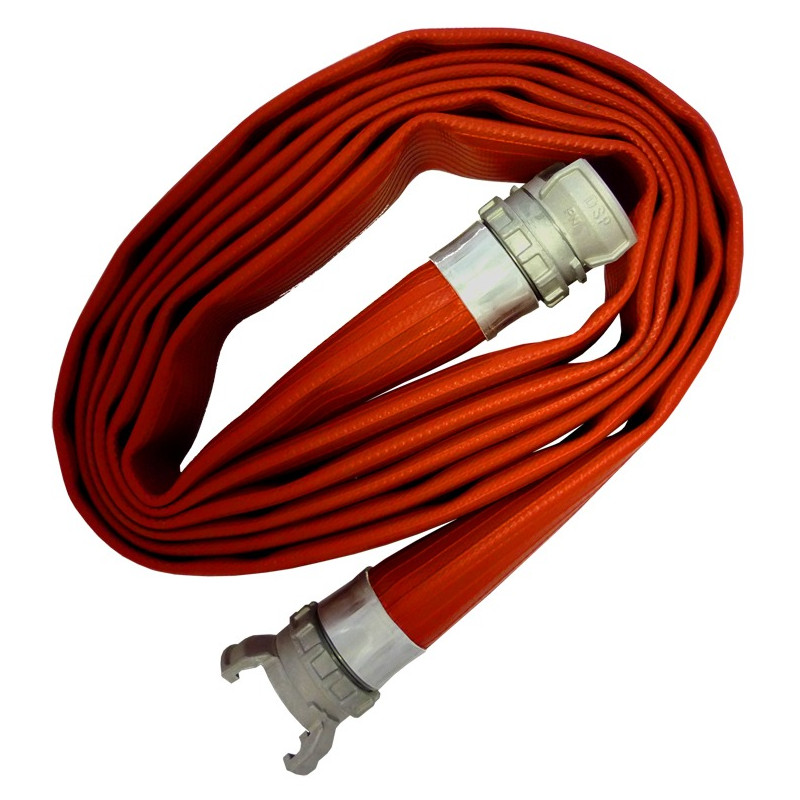 Techflex aplatissable équipé de 2 raccords DSP Techflex aplatissable équipé de 2 raccords DSP