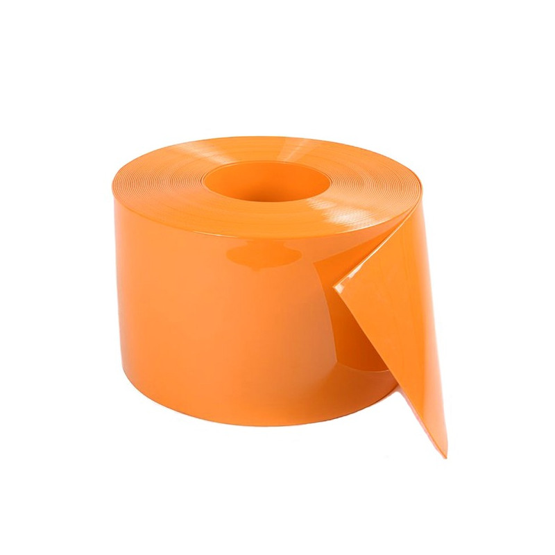 Lanière orange PVC porte souple standard Lanière orange PVC porte souple standard