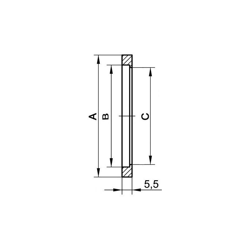 Joint EPDM raccord SMS alimentaire Joint EPDM raccord SMS alimentaire