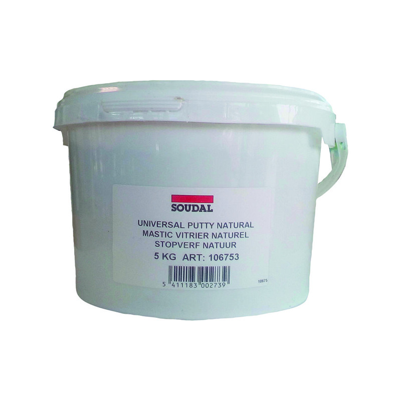 Mastic de vitrier pour bois 5 kg Mastic de vitrier pour bois 5 kg