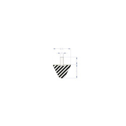 Butée progressive conique fixation 1 tige (Lesol) Butée progressive conique fixation 1 tige (Lesol)