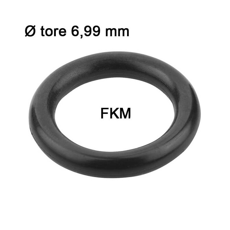 Joints toriques VITON® Ø tore 6,99 mm A l'unité Joints toriques VITON® Ø tore 6,99 mm A l'unité