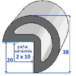Profils adhésivé BC20 Profils adhésivé BC20