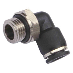 Coude autobloquant mâle 90° orientable filetage cylindrique Coude autobloquant mâle 90° orientable filetage cylindrique