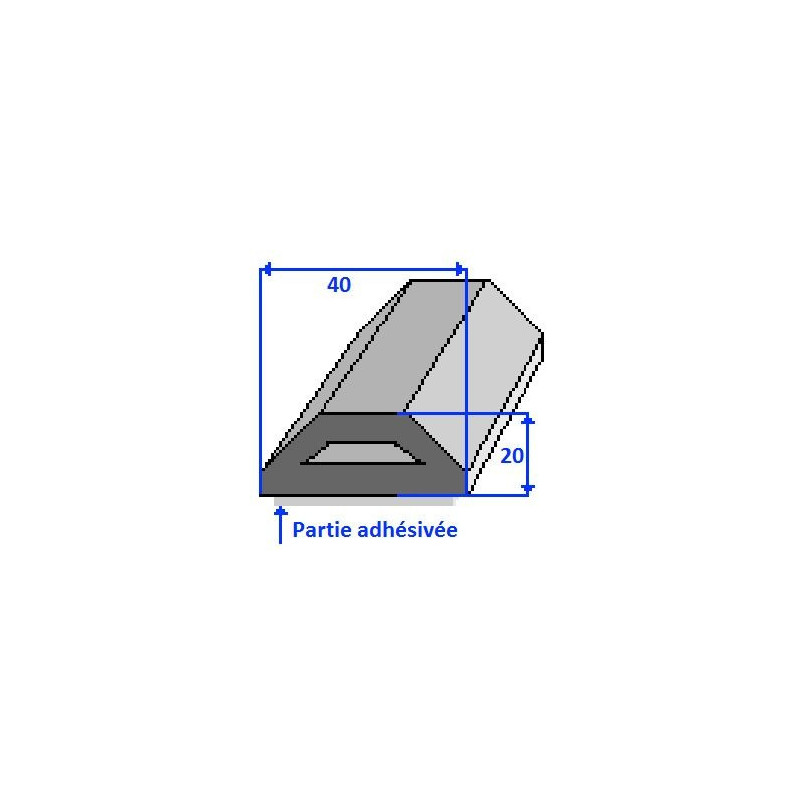 Profils adhésivé AC40 Profils adhésivé AC40