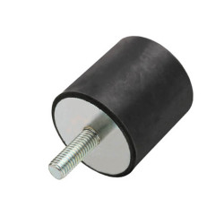 Silentbloc std cylindrique fixation 1 tige 55 Shore Silentbloc std cylindrique fixation 1 tige 55 Shore