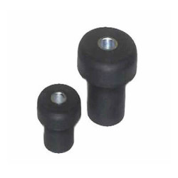 Support fixation épaulé en élastomère trou lisse Support fixation épaulé en élastomère trou lisse