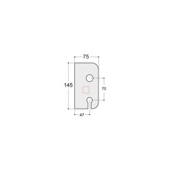 Protection de serrure type 1 CF Protection de serrure type 1 CF