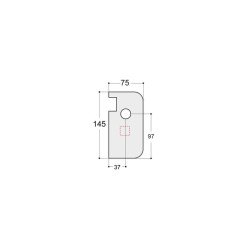 Protection de serrure type 3 CF Protection de serrure type 3 CF