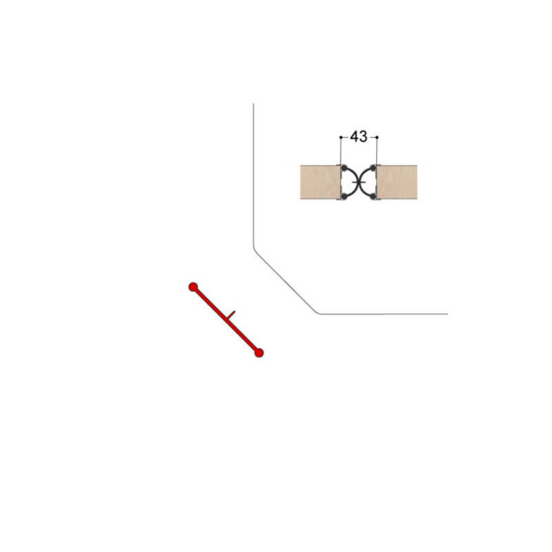 Joint anti-pince doigts porte 40 CF Joint anti-pince doigts porte 40 CF