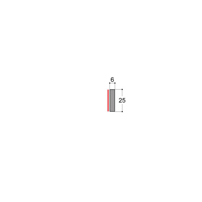 Bande thermogonflante PALUSOL 25 x 6 mm Bande thermogonflante PALUSOL 25 x 6 mm