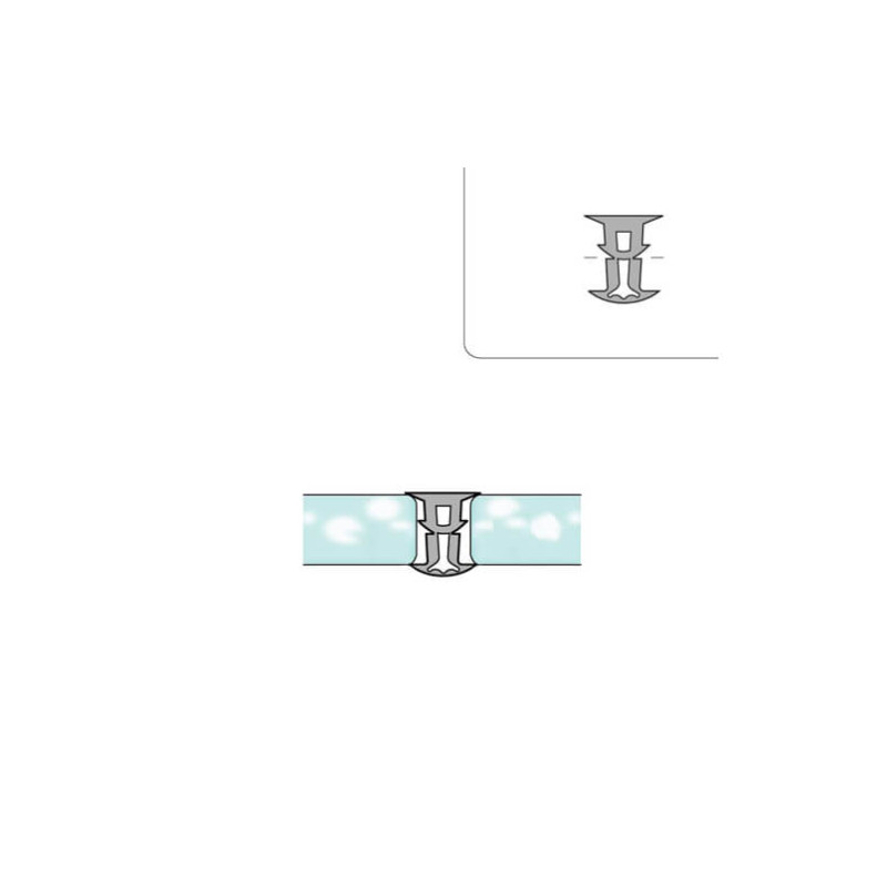 Queue de sapin silicone 5/8 Queue de sapin silicone 5/8
