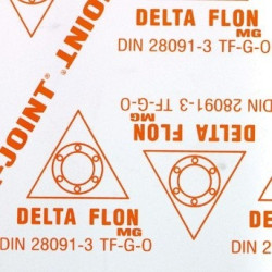 Delta flon MG PTFE modifiée, chargée fibres spéciale Delta flon MG PTFE modifiée, chargée fibres spéciale