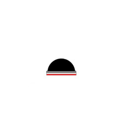 Butée adhésive noire Butée adhésive noire