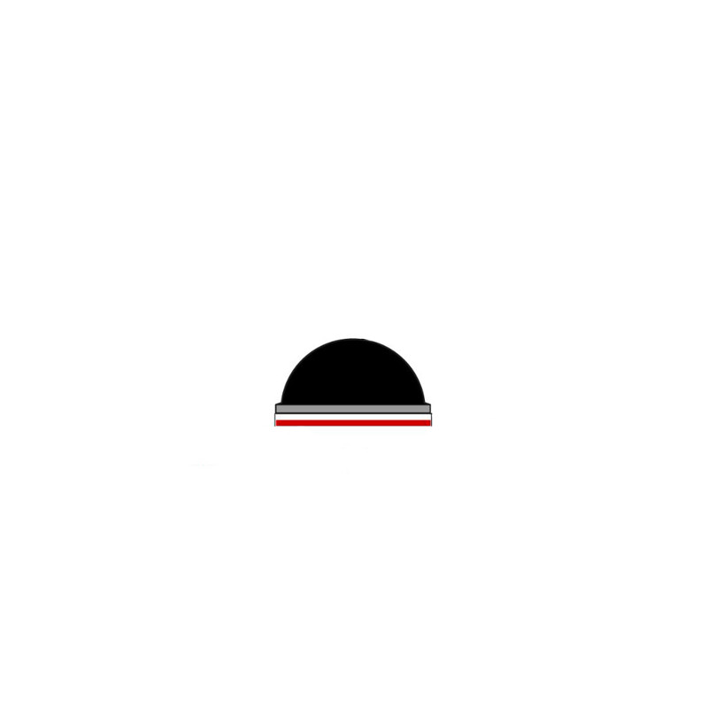 Butée adhésive noire Butée adhésive noire