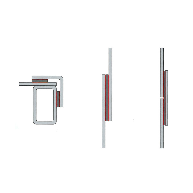 Adhésif double-face épaisseur 2 mm Adhésif double-face épaisseur 2 mm