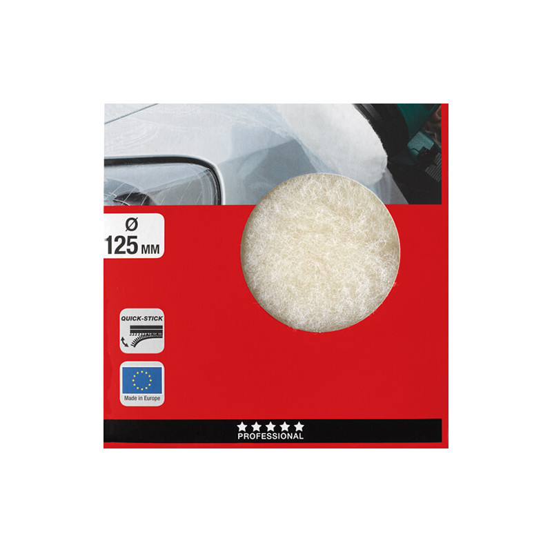 Bonnet de polissage laine agneau auto-agrippant Bonnet de polissage laine agneau auto-agrippant