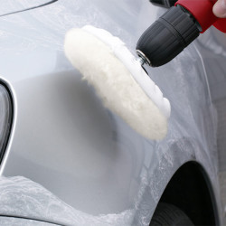 Bonnet de polissage laine agneau support normal Bonnet de polissage laine agneau support normal
