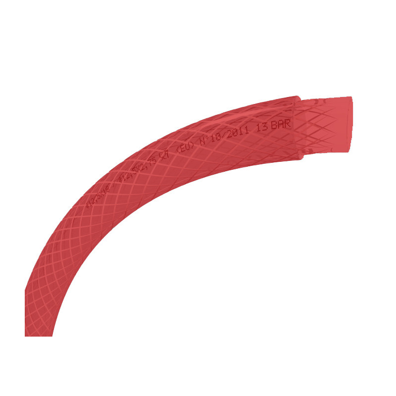 Tuyau TRICOCLAIR® AL PVC rougearmé usage normal