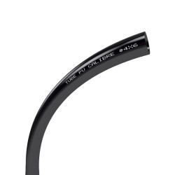 Tube polyuréthane calibré noir, bobine de 25 m Tube polyuréthane calibré noir, bobine de 25 m