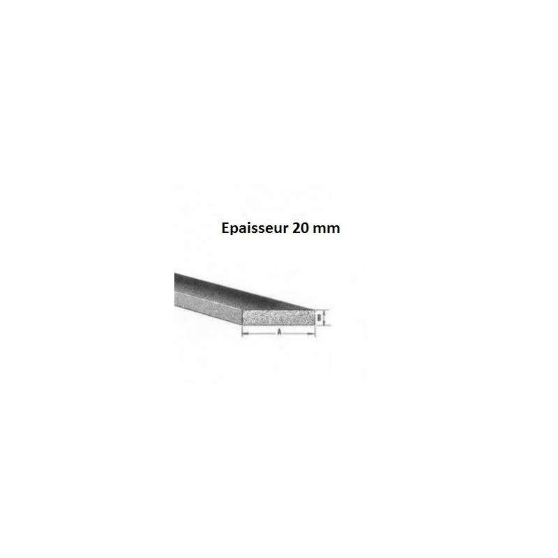 Bande caoutchouc EPDM spongieux 20 mm Bande caoutchouc EPDM spongieux 20 mm