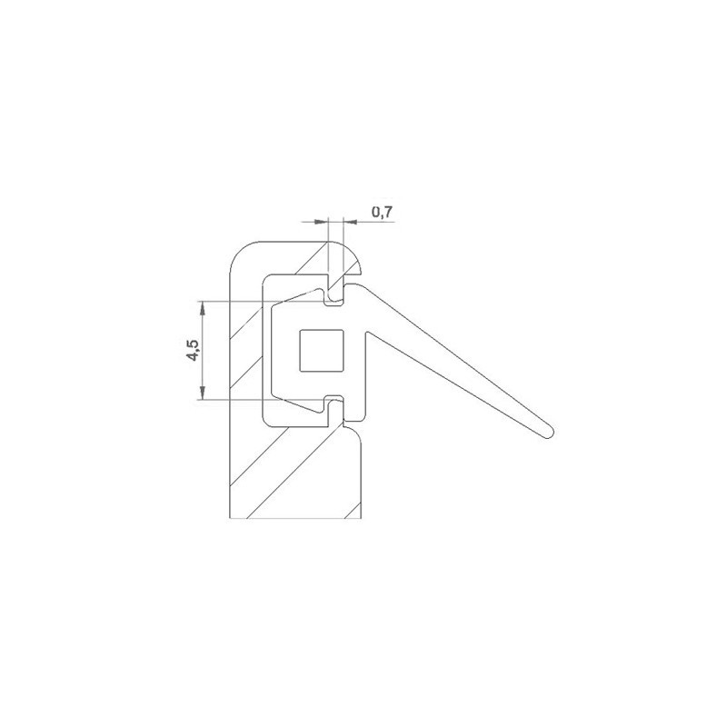 Seuil renforcé + joint BSN Seuil renforcé + joint BSN
