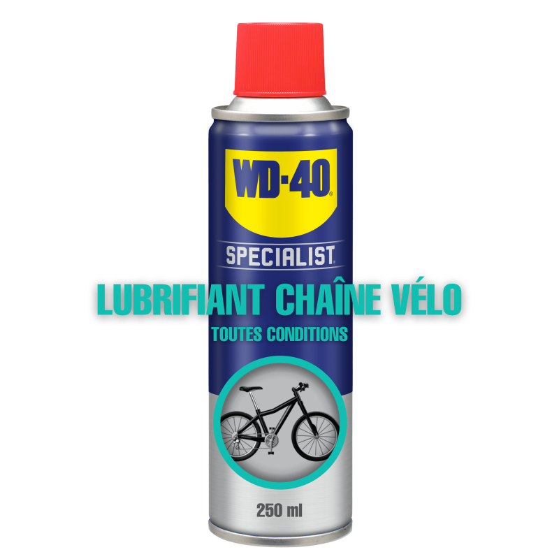 Bike Lubrifiant Chaine WD-40 250ML Bike Lubrifiant Chaine WD-40 250ML