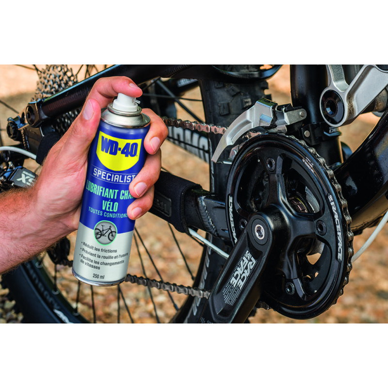 Bike Lubrifiant Chaine WD-40 250ML Bike Lubrifiant Chaine WD-40 250ML