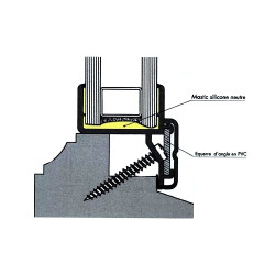 Profilé pour doubles-vitrages 20 mm Profilé pour doubles-vitrages 20 mm