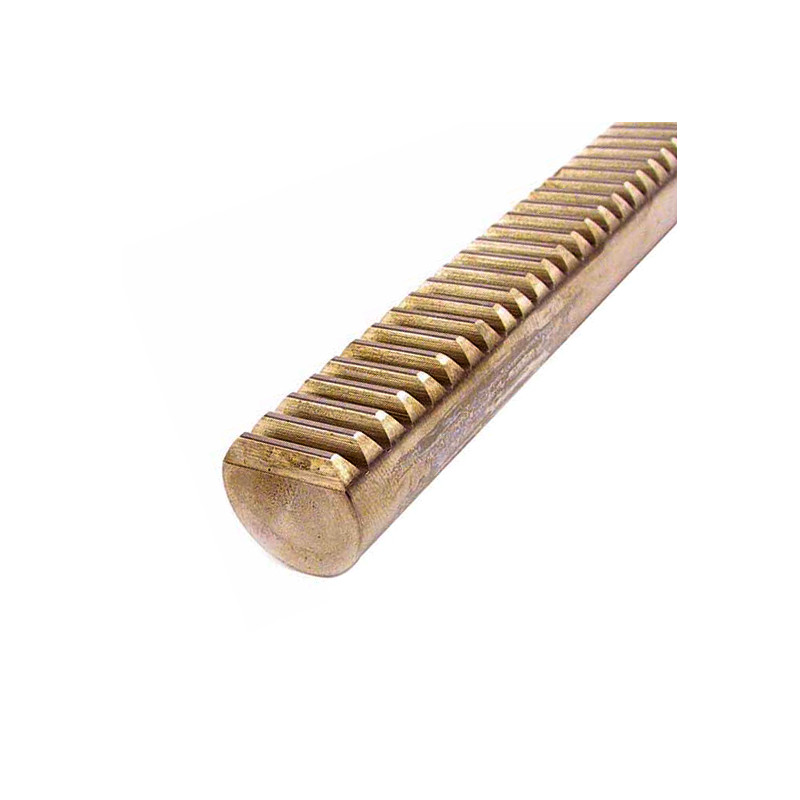 Crémaillère ronde acier m 1 à 6 mm denture droite fraisée Crémaillère ronde acier m 1 à 6 mm denture droite fraisée