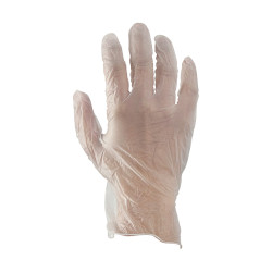 100 gants en VINYLE non poudré usage unique 100 gants en VINYLE non poudré usage unique