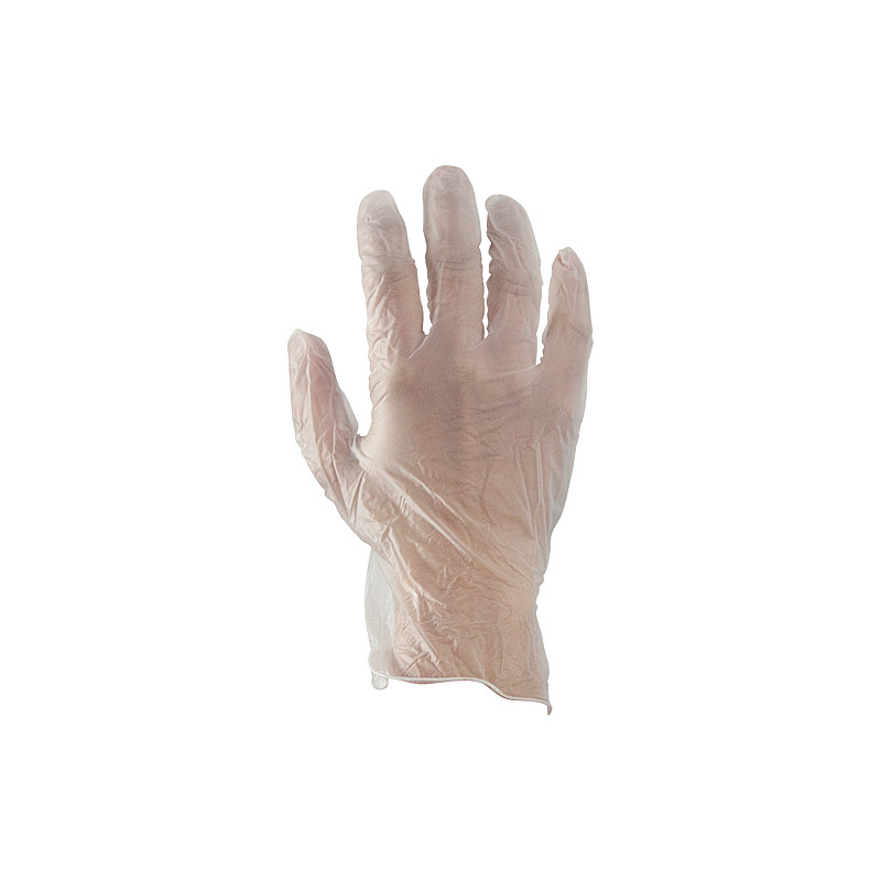 100 gants en VINYLE non poudré usage unique 100 gants en VINYLE non poudré usage unique