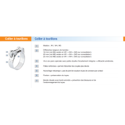 Serflex Collier à tourillon acier galvanisé Serflex Collier à tourillon acier galvanisé