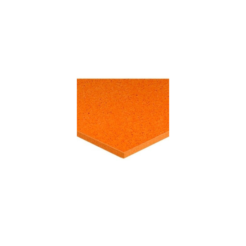 Plaque éponge orange moyenne cellules Plaque éponge orange moyenne cellules